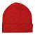 Шапка однотонная красная