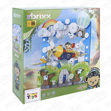 Конструктор Lanson Toys  Мишка-пилот в рамке 425дет