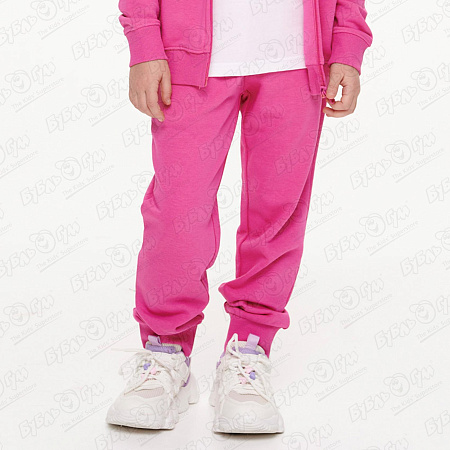 Брюки Lanson Kids спортивные на кулиске фуксия