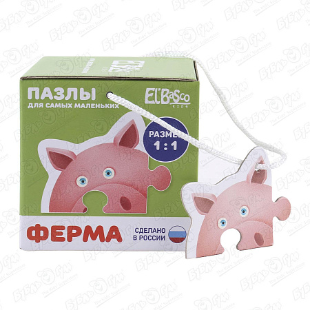 Пазлы-контуры Ферма 8шт