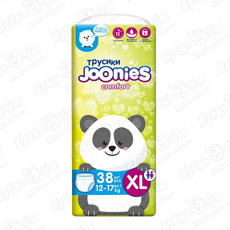 Подгузники-трусики Joonies Comfort XL 12-17кг 38шт
