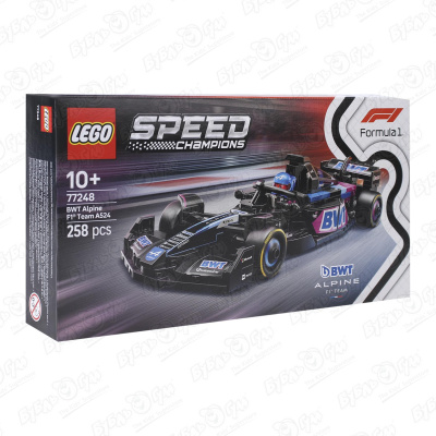 Конструктор LEGO Speed Champions Болид BWT Alpine F1 258дет