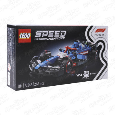 Конструктор LEGO Speed Champions Болид Visa cash app rb F1 248дет