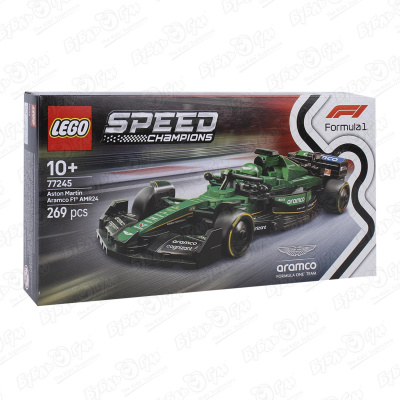 Конструктор LEGO Speed Champion Болид Aston Martin Aramco F1 269дет с 10лет