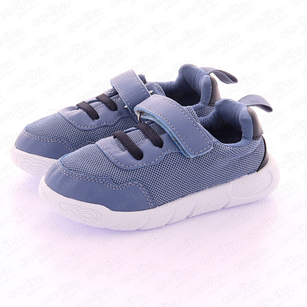 Кроссовки Pasito на липучке легкие голубые - фото 360