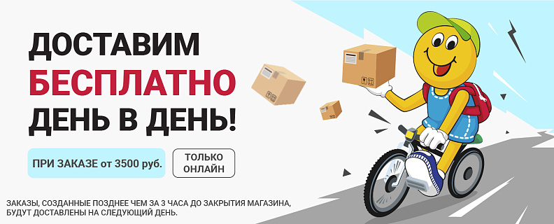 Доставка с 1 января