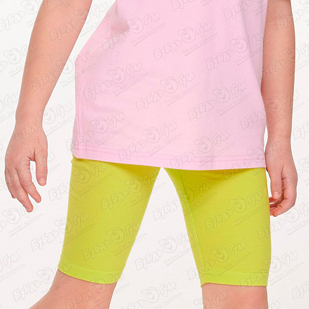 Велосипедки Lanson Kids спортивные салатовые