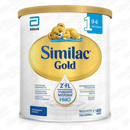 Смесь Similac Gold 1 молочная 400г с 0-6мес БЗМЖ