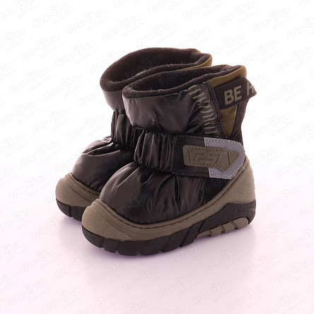 Сапоги Pasito зимние на липучке стелька натуральная шерсть - фото 360