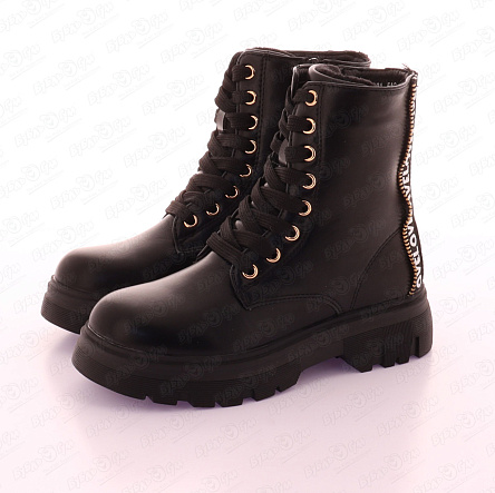 Ботинки Barbaris высокие утепленные на молнии черные - фото 360 Ботинки Barbaris высокие утепленные на молнии черные - фото 360