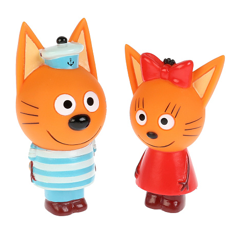 Игрушка для ванны Три кота Карамелька и Коржик