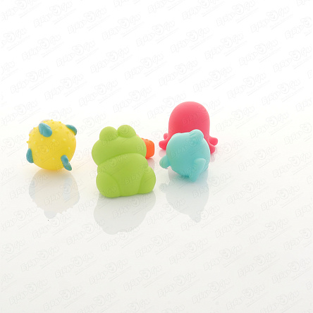 Набор игровой для ванной Морские животные в тубе 5шт - фото 360