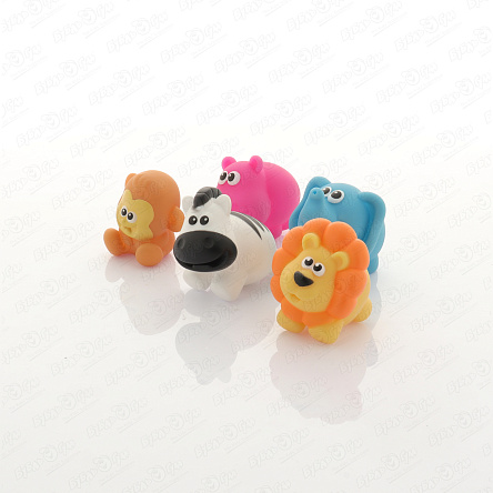 Игрушка для ванной Африка 5шт в тубе  - фото 360