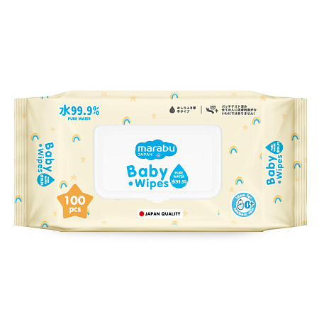 Салфетки влажные Marabu Botanika с крышкой 100шт