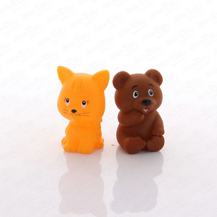 Набор для купания Жирафики Мишка и котенок - фото 360 Набор для купания Жирафики Мишка и котенок - фото 360