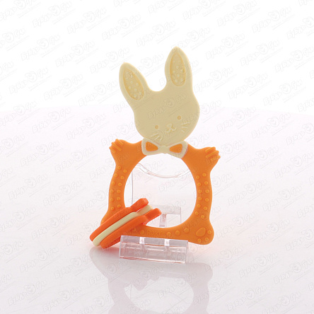 Прорезыватель Bunny Teether горчичный с 3мес - фото 360