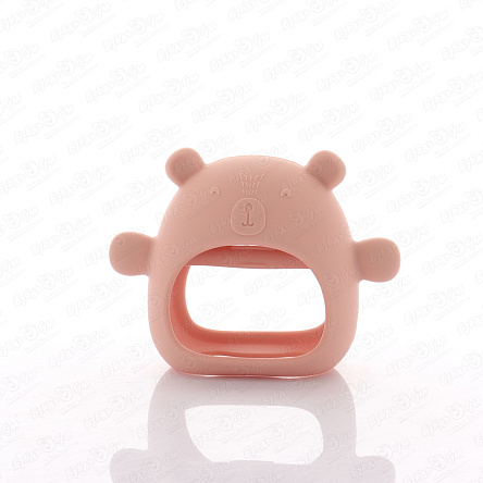 Прорезыватель ROXY KIDS силиконовый на руку Мишка с 0мес - фото 360