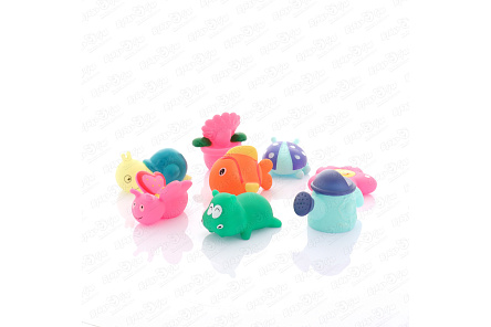 Набор игрушек для ванны Lanson Toys Мой сад 8шт с 6мес - фото 360