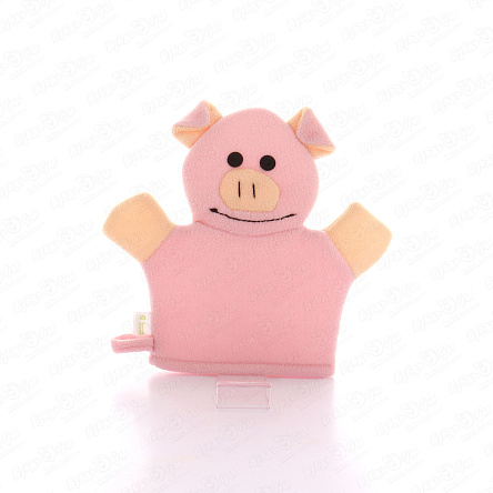 Рукавичка для купания Зверушки в ассортименте - фото 360