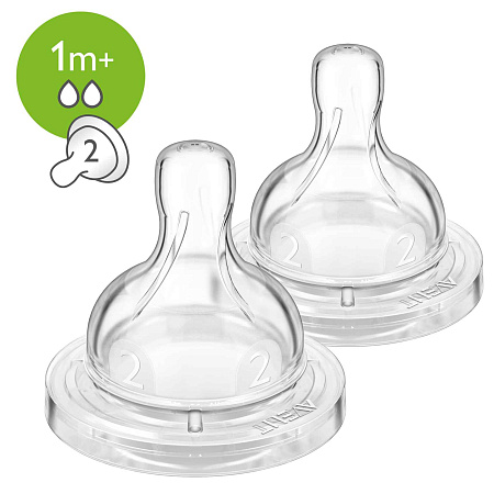 Соска AVENT медленный поток 2 шт