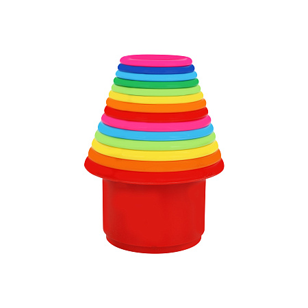 Игрушка Занимательная пирамидка 14эл с 1года