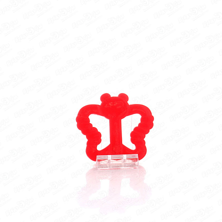 Прорезыватель Курносики Первый зуб бабочка силиконовый с 4мес  - фото 360