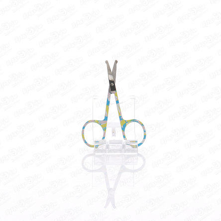 Ножницы детские lubby нержавеющая сталь с принтом с 0мес - фото 360