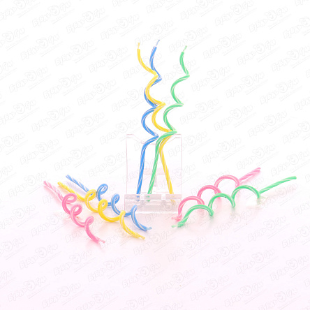 Свечи Cпираль 8шт 12см - фото 360