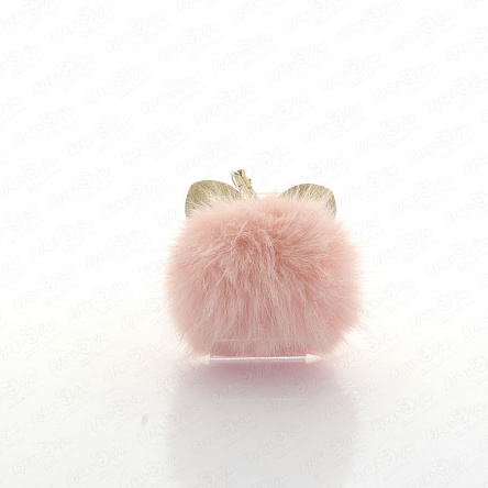 Брелок из  искусственного меха с ушками - фото 360