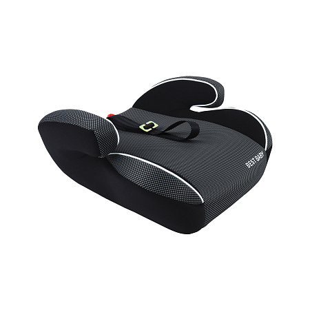 Бустер BEST BABY 2/3 15-36кг серый с белым кантом с узором 