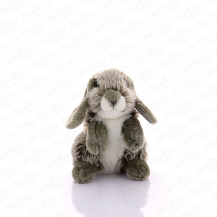 Игрушка мягкая Lanson Toys серый кролик 18см с 3лет - фото 360