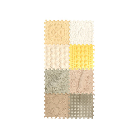 Коврик-пазл ОРТОША Амазонка ортопедический 8эл 25х25см