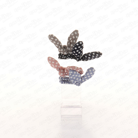 Набор резинок с ушками 2шт в ассортименте - фото 360