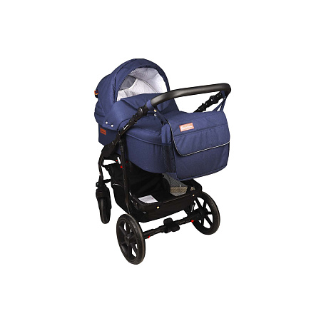 Коляска Lanson travel  2в1 темно-синяя 13,5кг 