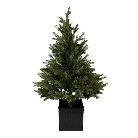 Ель искусственная в кашпо Хвоя 90см