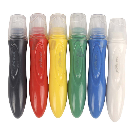 Набор пальчиковых красок JUNGER 6цв 24мл