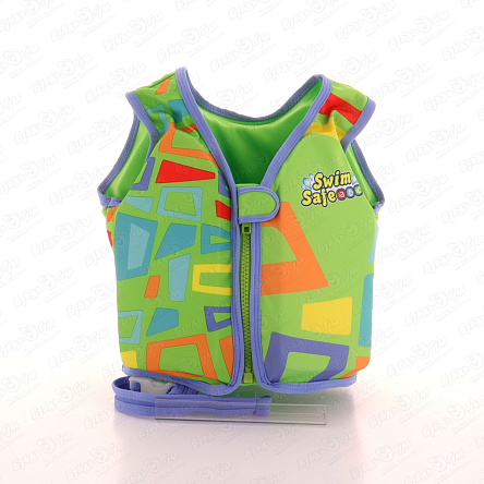 Жилет для плавания Bestway Swim Safe с пенопластовыми вставками с ремешком с рисунком 11-19кг в ассортименте - фото 360