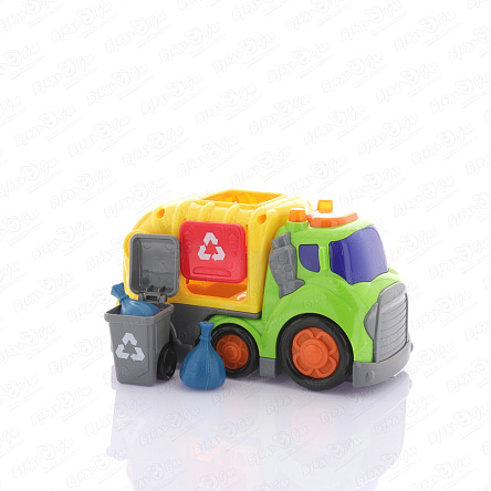 Мусоровоз световые звуковые эффекты с 18мес - фото 360