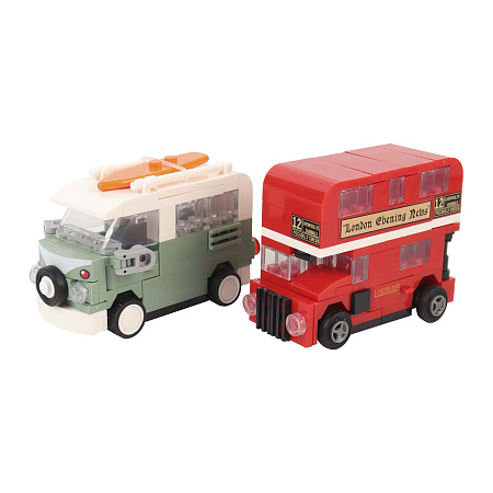 Конструктор  Автобусы 94-110дет в ассортименте 