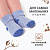 Носки Lanson Kids принт в полоску синие 