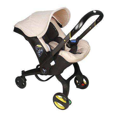 Автокресло-трансформер S800 2в1 0-13кг с 0мес бежевое