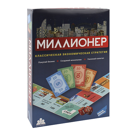 Игра настольная Dream Makers Миллионер с 6лет  