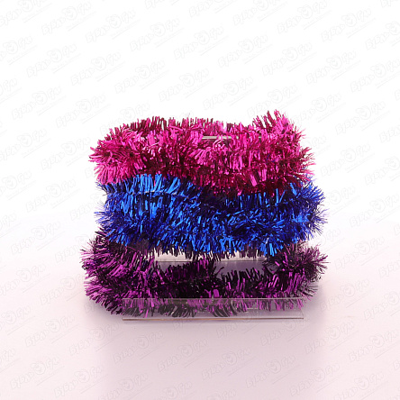 Мишура новогодняя глянцевая 2м в ассортименте - фото 360 Мишура новогодняя глянцевая 2м в ассортименте - фото 360