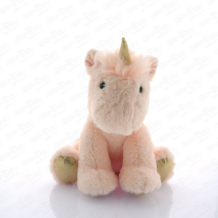 Игрушка мягкая Единорог розовый - фото 360