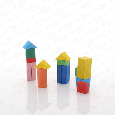 Набор деревянных кубиков 100эл с 3лет - фото 360