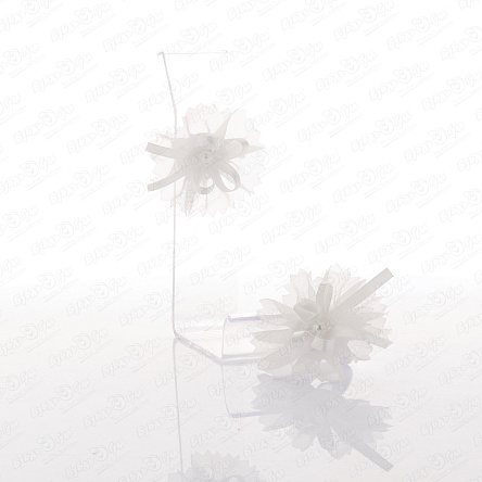 Банты из органзы с атласной лентой 2шт - фото 360