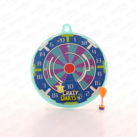 Дартс Crazy Darts пластиковый с двумя дротиками на липкой основе с 3лет - фото 360