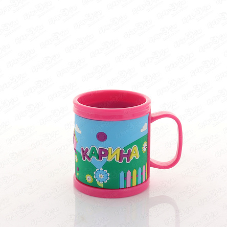 Кружка именная Карина ПВХ - фото 360