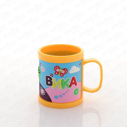 Кружка именная Вика ПВХ - фото 360