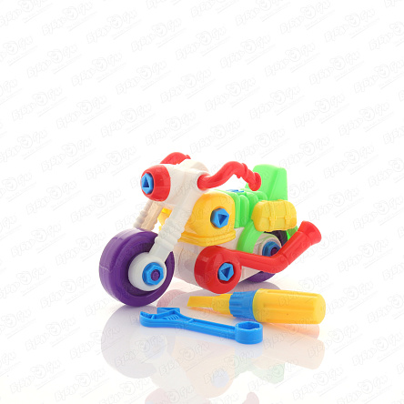 Конструктор Мотоцикл с отверткой с 3лет - фото 360